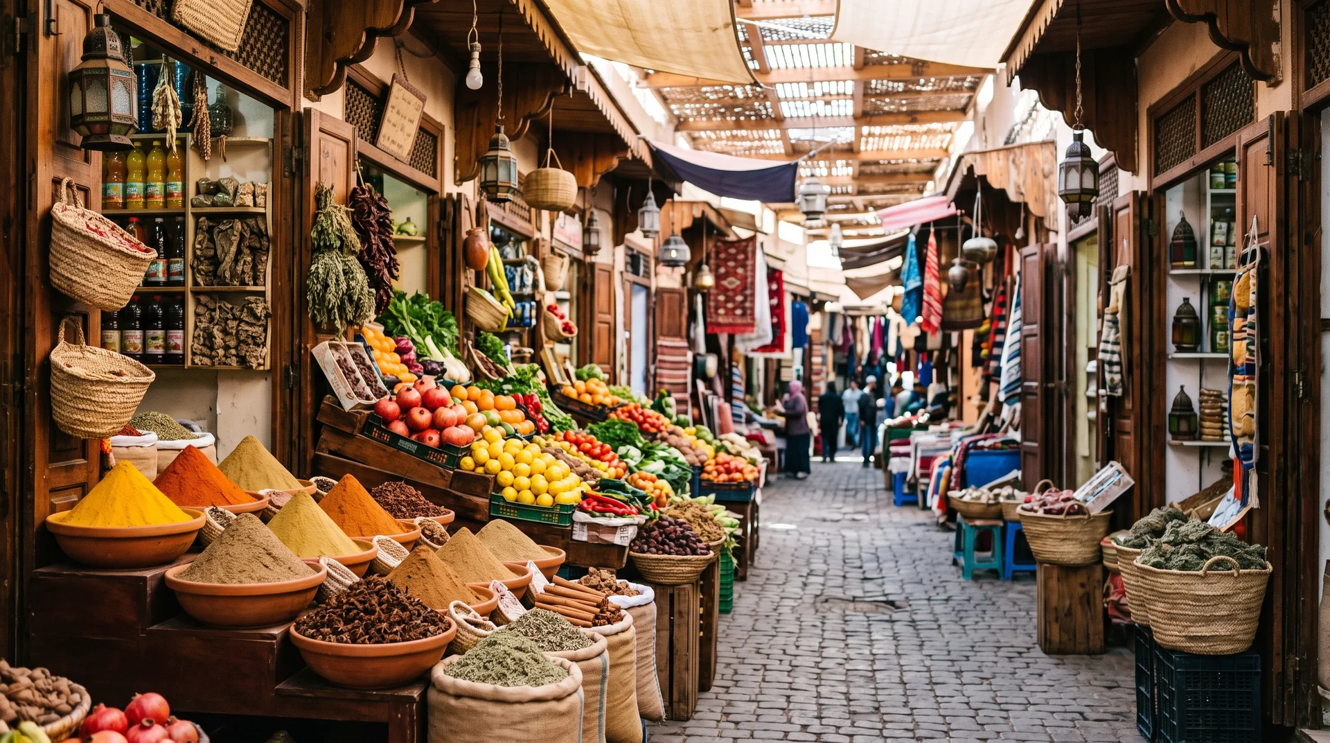Le Souk El Had : plonger dans le plus grand marché du sud marocain - Agadir
