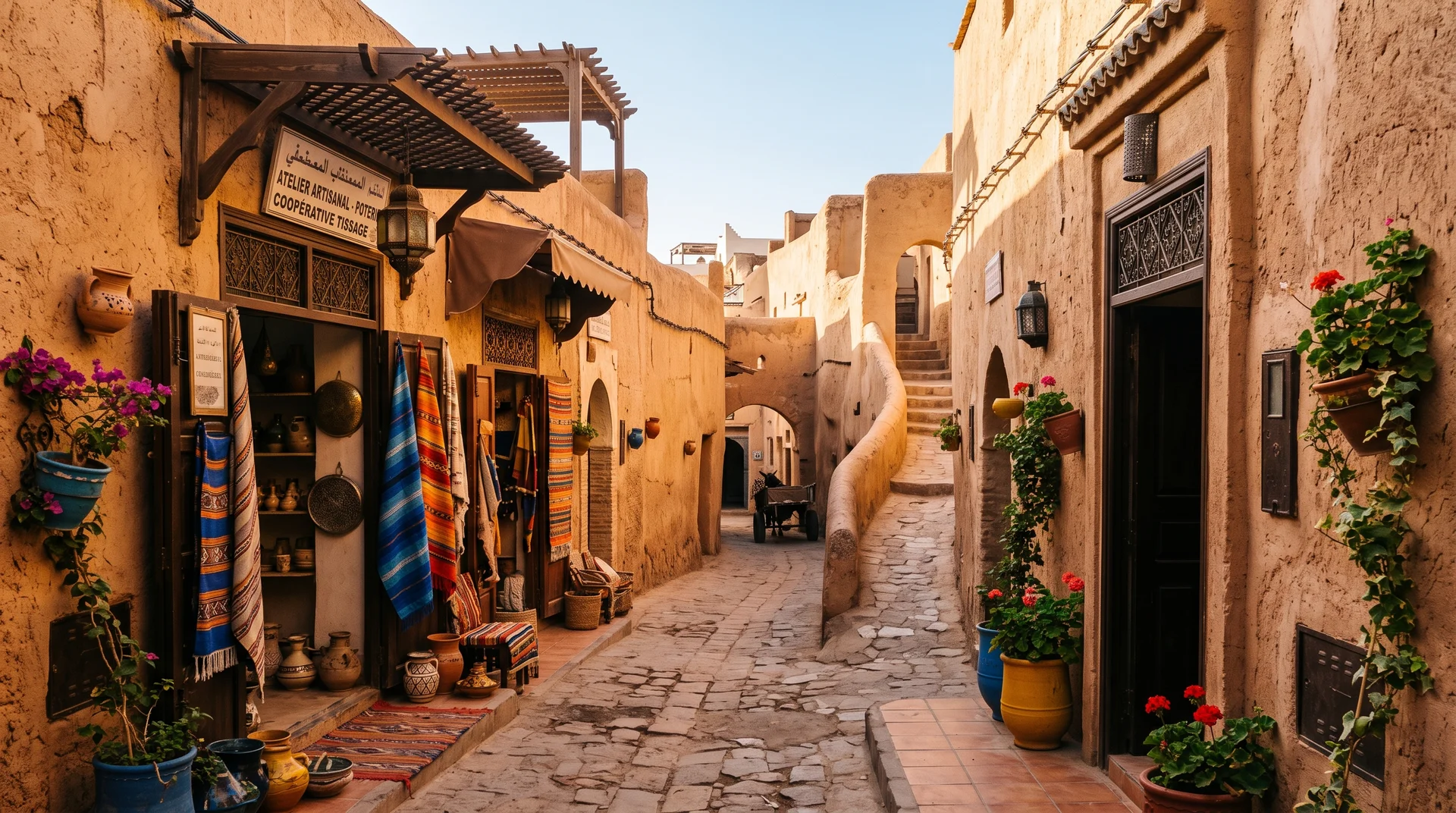 La médina d'Agadir : l'artisanat marocain reconstruit pierre par pierre - Agadir