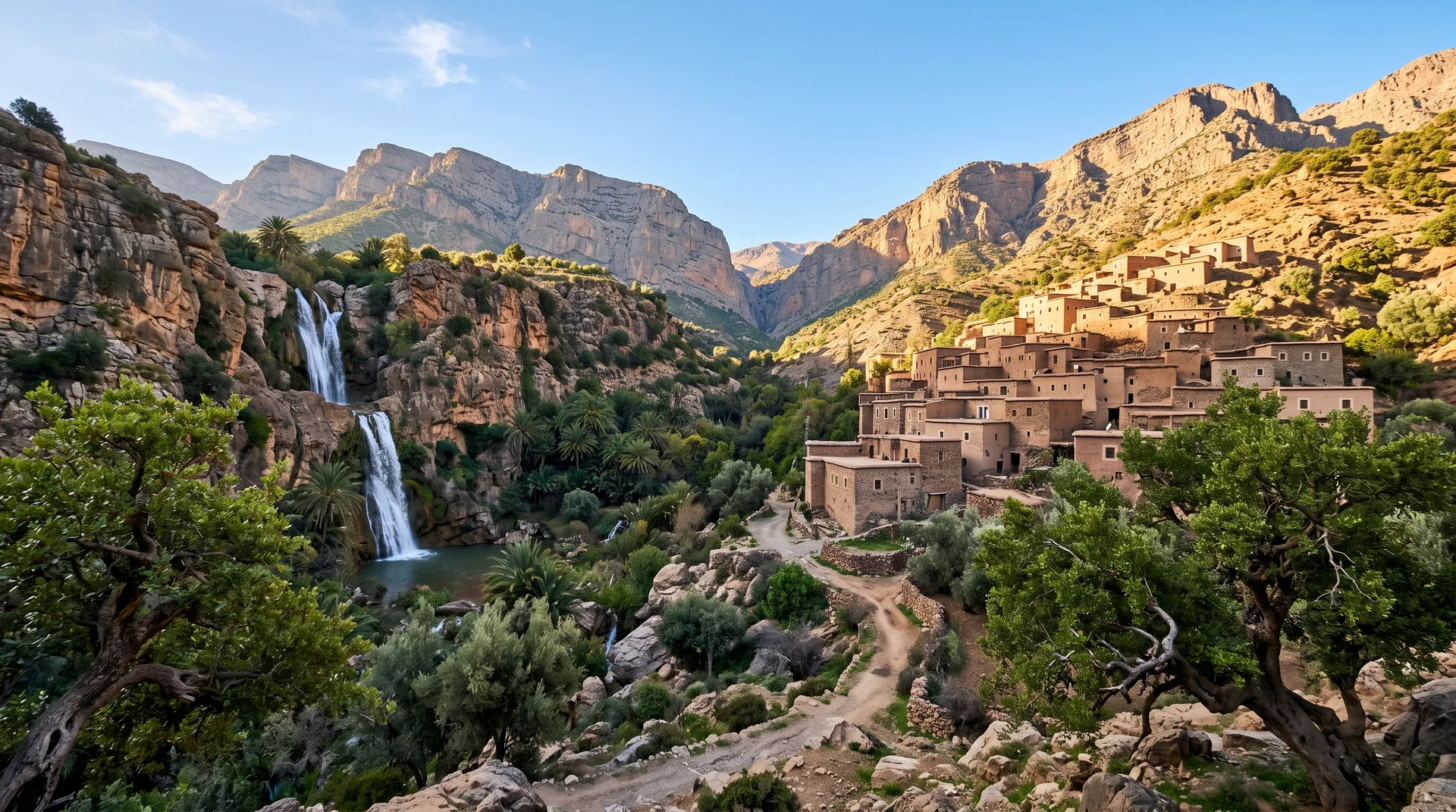 Imouzzer des Ida Outanane : les cascades et le miel au bout d'une route de montagne - Agadir