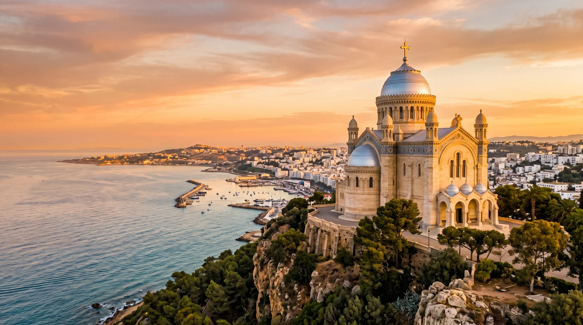 Notre-Dame d'Afrique : la basilique perchée face à la baie - Alger