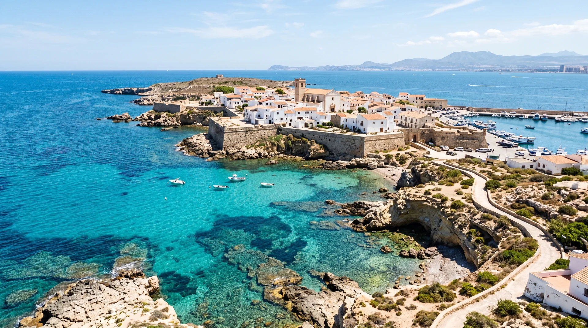 L'île de Tabarca : une excursion en bateau vers une réserve marine protégée - Alicante