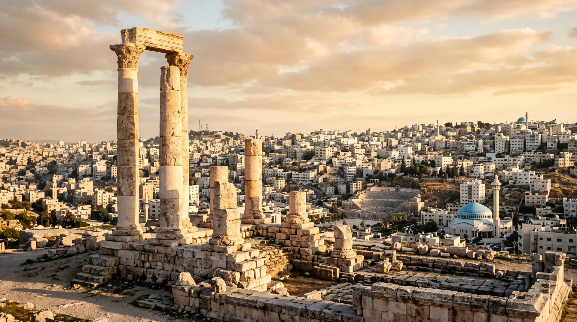 La Citadelle d'Amman : 9 000 ans d'histoire au sommet de Jabal al-Qala'a - Amman