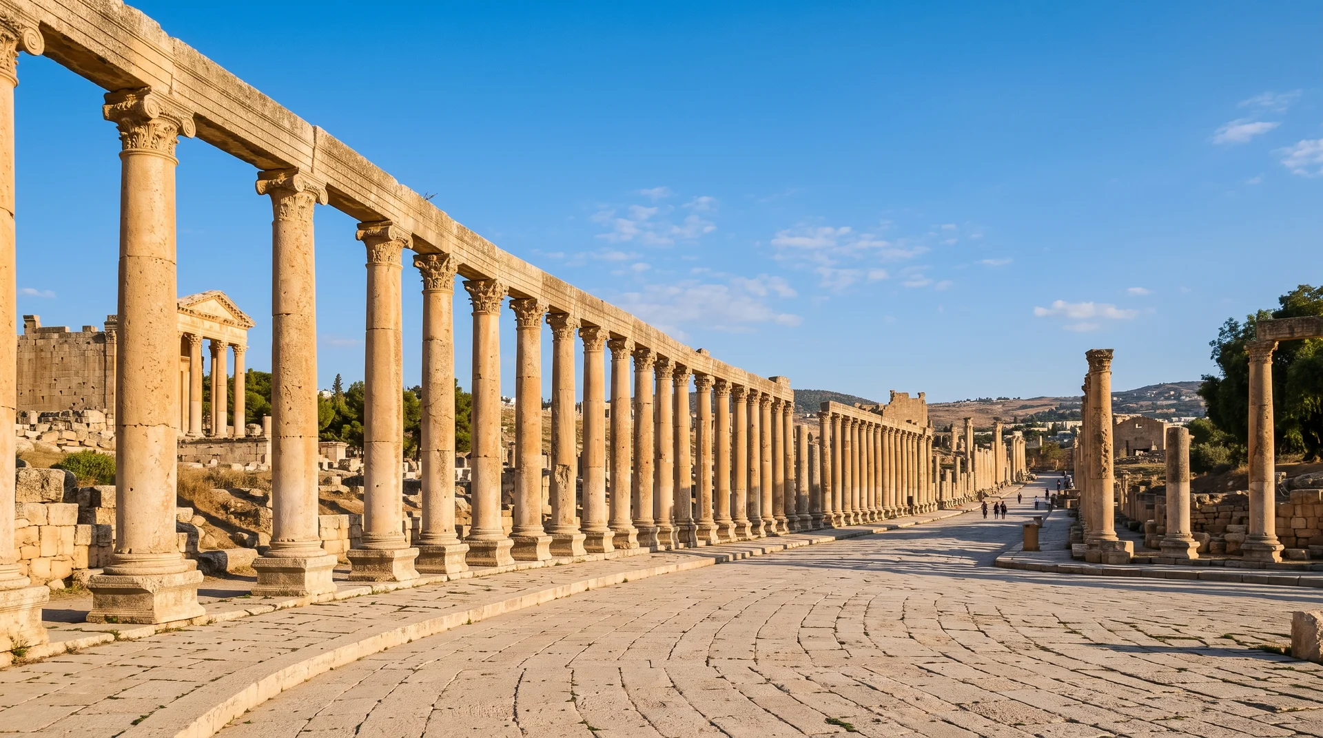 Jerash : la cité romaine la mieux conservée du Proche-Orient, à 50 km - Amman