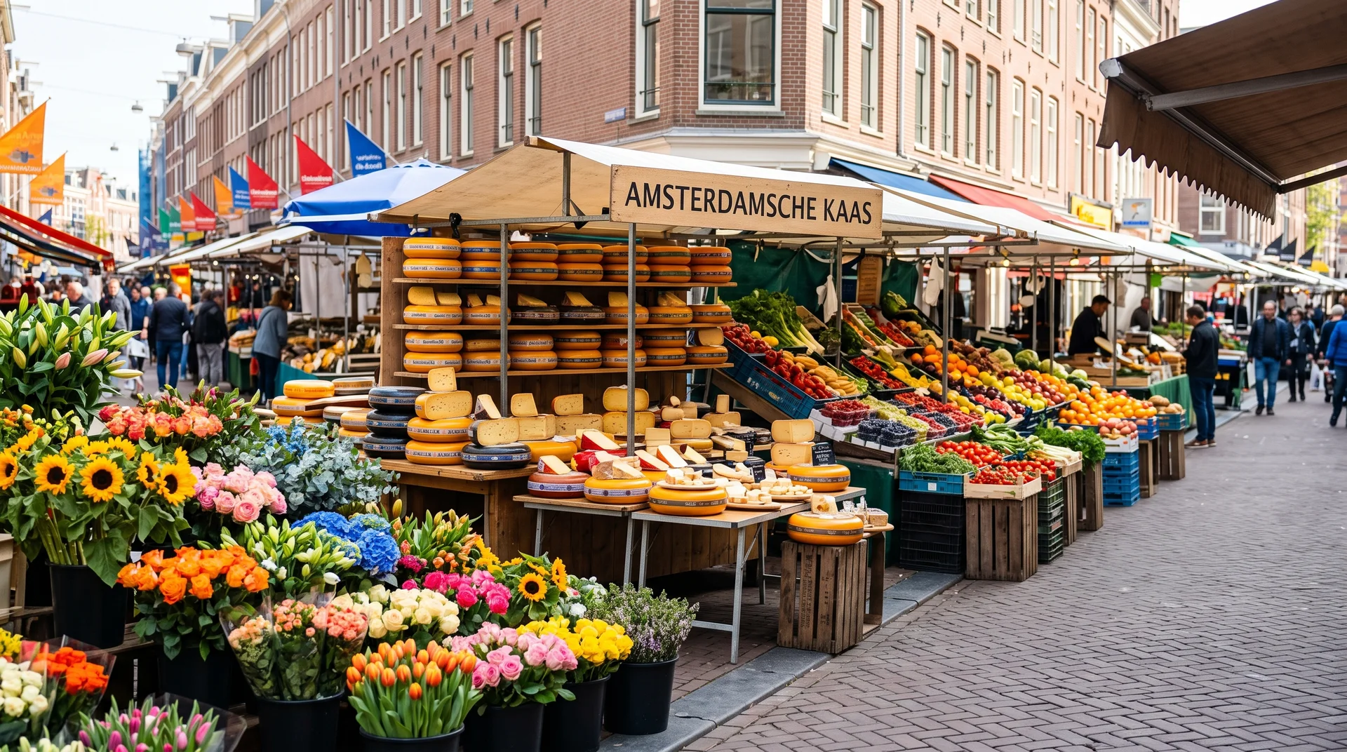 L'Albert Cuypmarkt : goûter la vraie cuisine de rue néerlandaise - Amsterdam