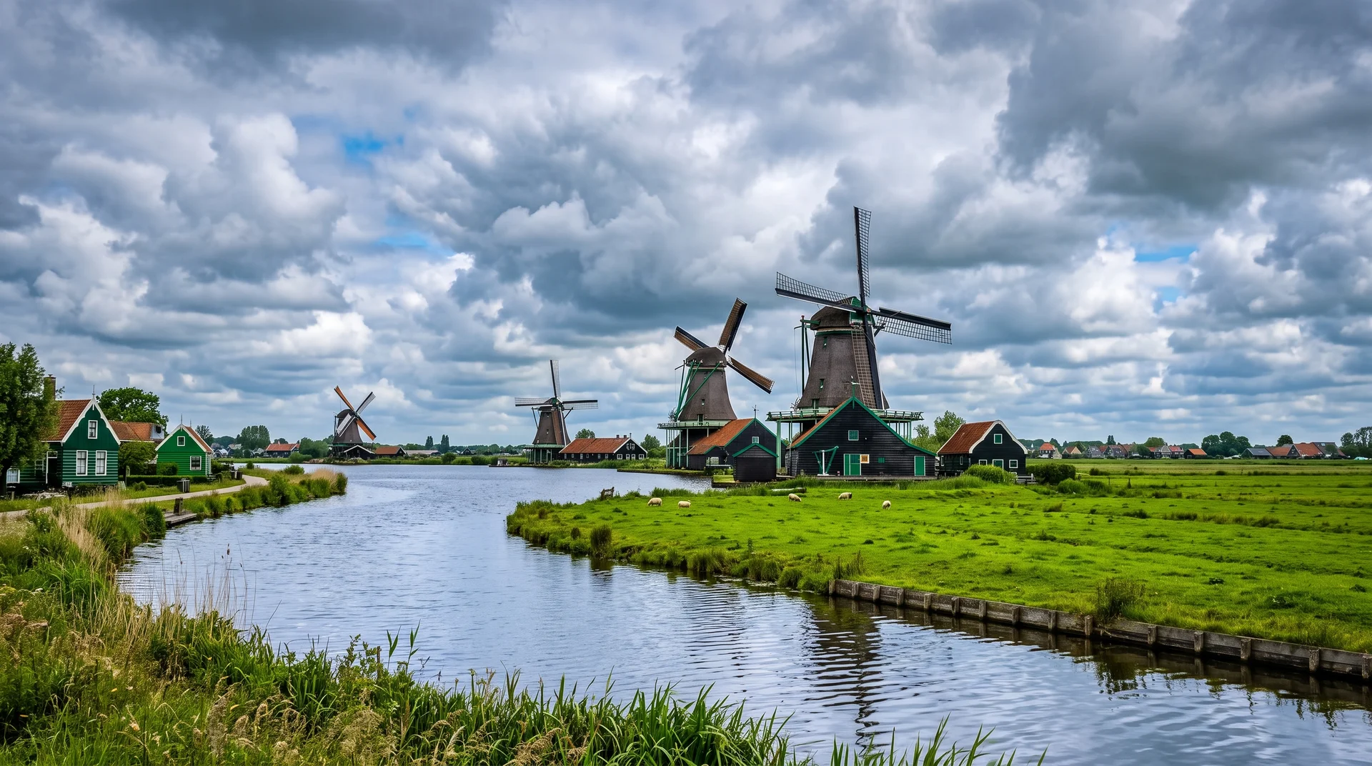 Zaanse Schans : les moulins en activité à vingt minutes de train - Amsterdam