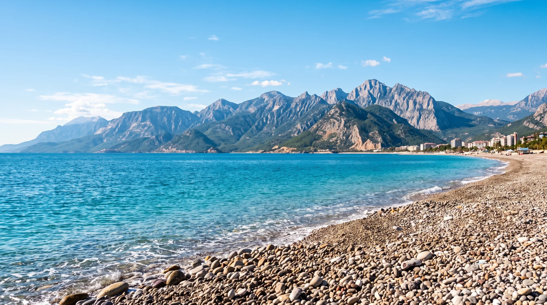 Konyaaltı et Lara : choisir entre galets face aux montagnes et sable fin - Antalya