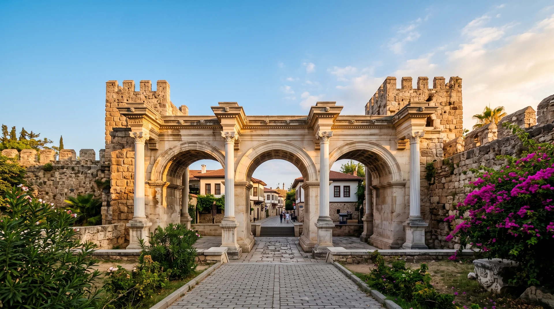 La porte d'Hadrien : franchir un arc de triomphe vieux de dix-neuf siècles - Antalya