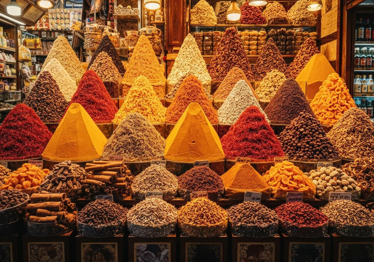Le Bazar aux Épices : un festival olfactif et coloré au cœur d'Eminönü - Istanbul