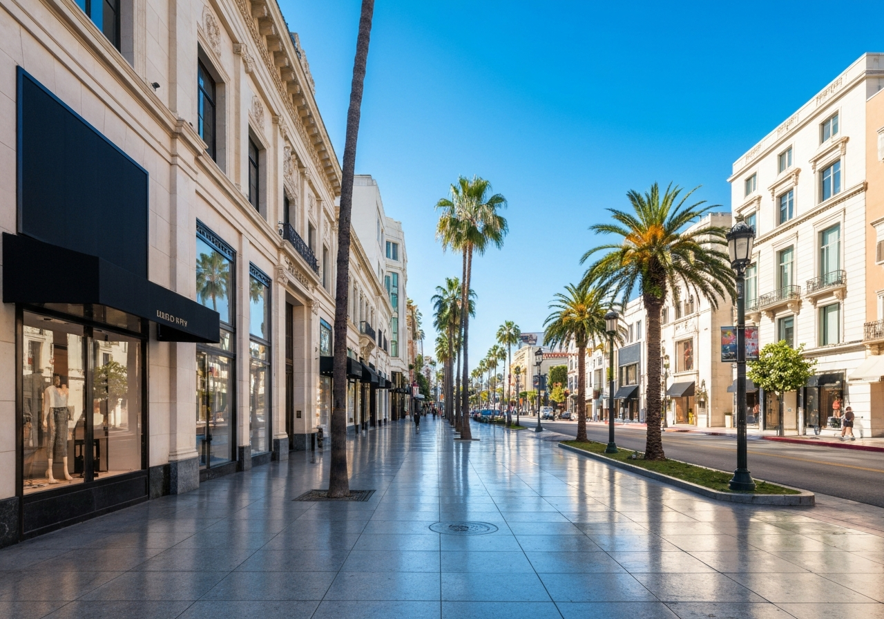 Beverly Hills and Rodeo Drive: Pure Hollywood Glamour - Los Angeles