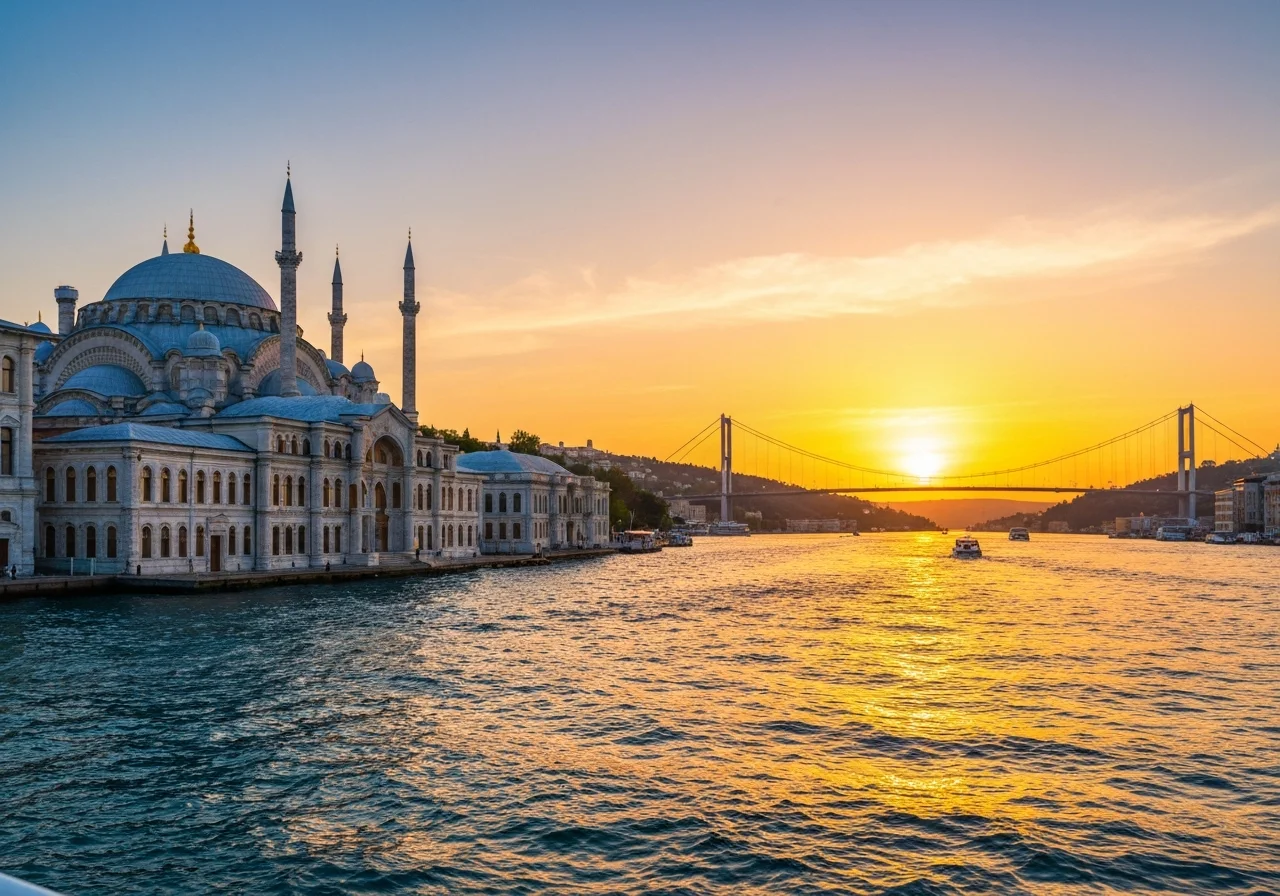 Croisière sur le Bosphore : voir Istanbul depuis le détroit qui sépare deux continents - Istanbul