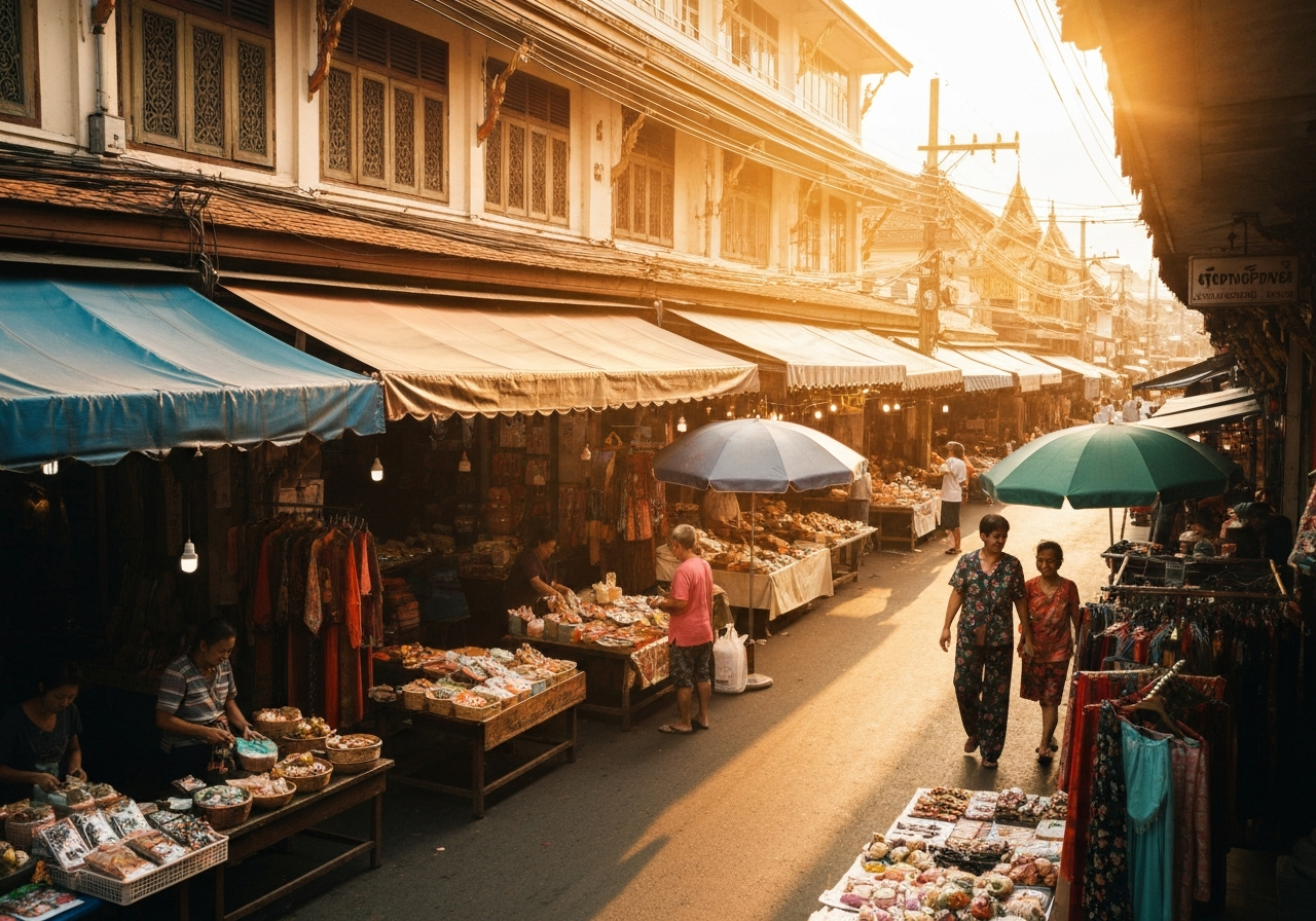 Naviguer sur la Chao Phraya et les khlongs de Thonburi - Bangkok