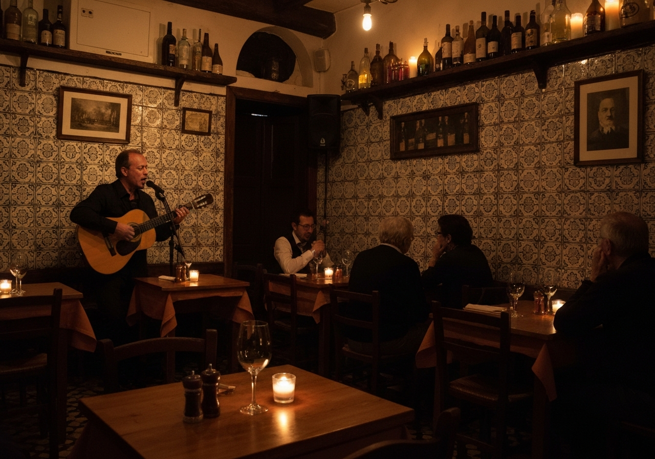 Une soirée fado dans l'Alfama : vibrer au rythme de l'âme portugaise - Lisbonne
