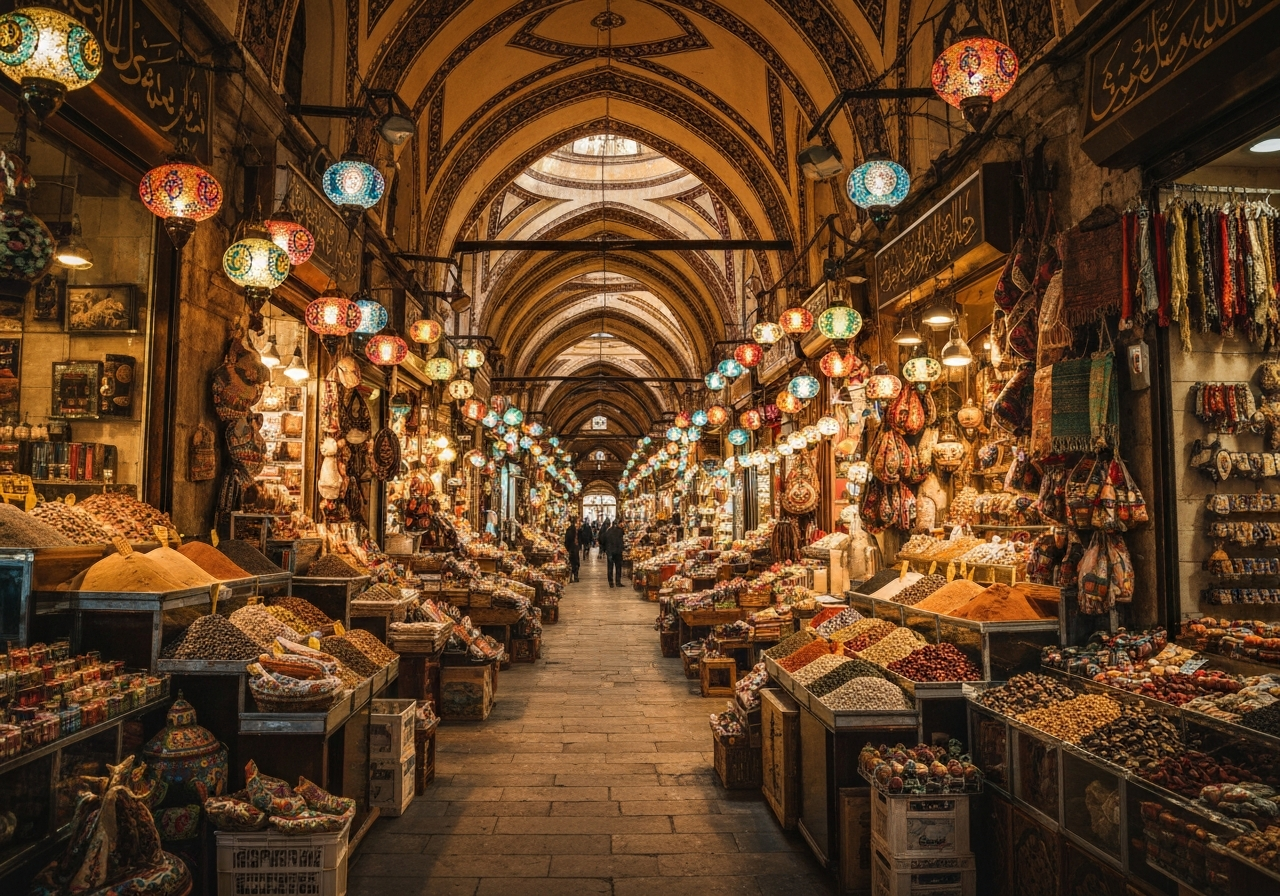 Le Grand Bazar : se perdre dans le plus grand marché couvert au monde - Istanbul