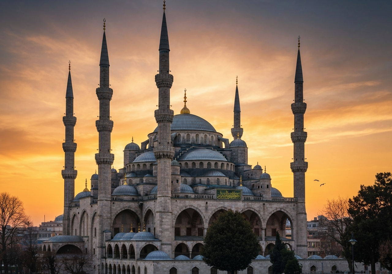 La Mosquée Bleue : l'élégance ottomane dans toute sa splendeur - Istanbul